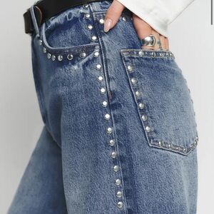 Reformation Studded Cary High Rise Women's Jeans